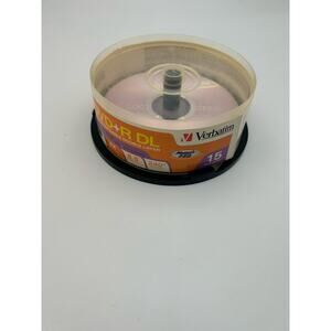 NEW OPEN DVD plus R DL (10) DVD t RECORDABLE DOUBLE LAYER